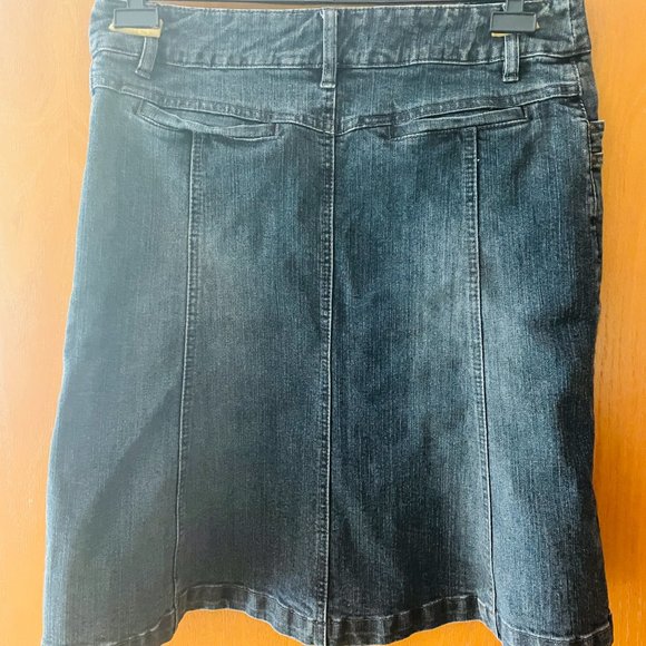 Stretch Denim Skirt - Picture 2 of 2